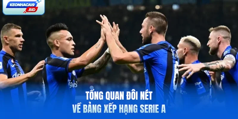 Tổng quan đôi nét về bảng xếp hạng Serie A