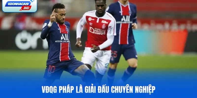 VĐQG Pháp là giải đấu chuyên nghiệp
