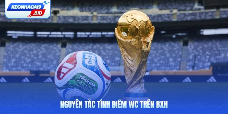 Nguyên tắc tính điểm WC trên BXH
