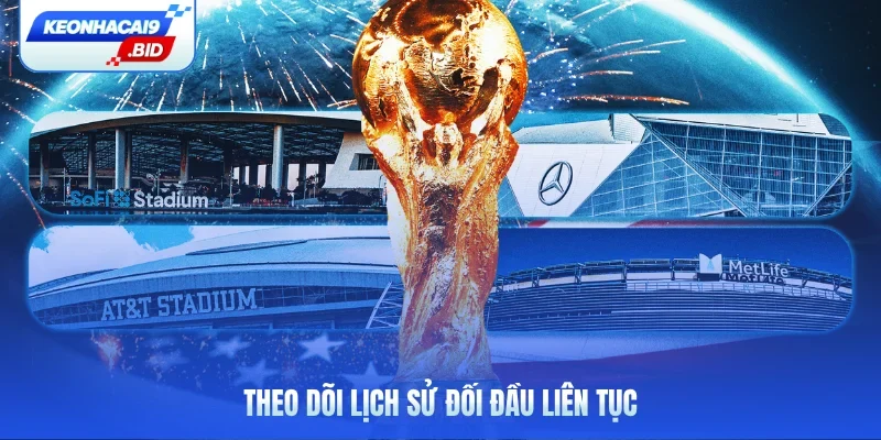Theo dõi lịch sử đối đầu liên tục